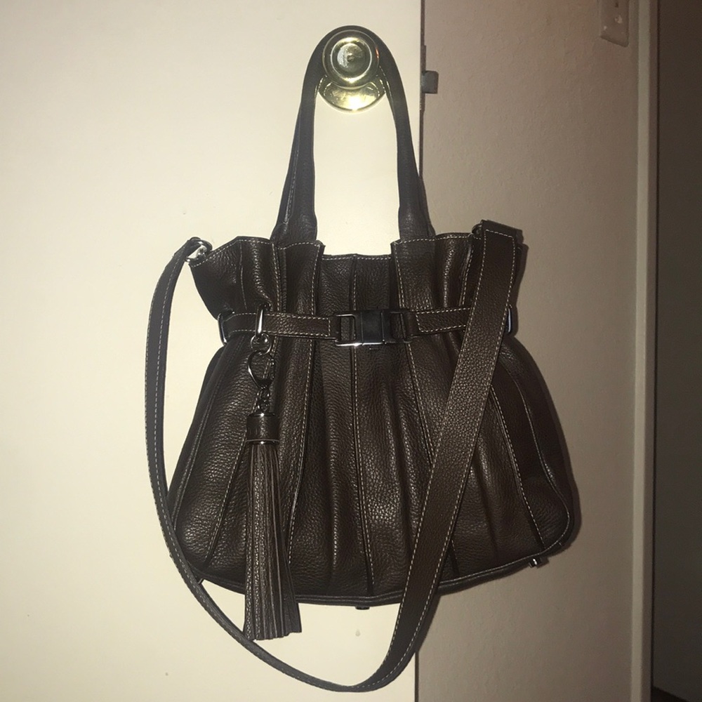 Brown Buti Purse made in Italy